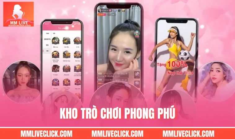 Kho trò chơi phong phú