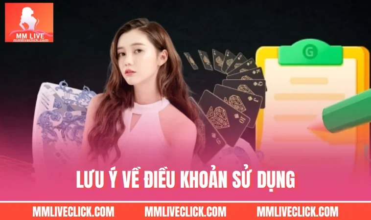 Lưu ý về điều khoản sử dụng